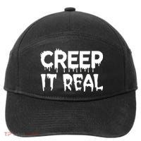 Creep It Real 7-Panel Snapback Hat