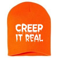 Creep It Real Short Acrylic Beanie