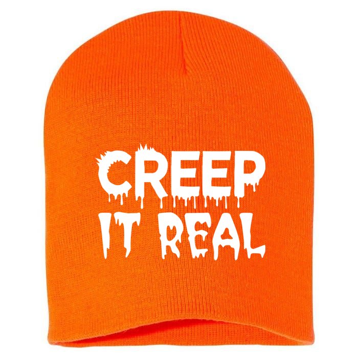 Creep It Real Short Acrylic Beanie