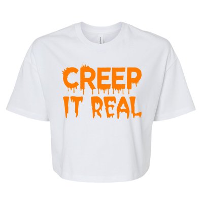 Creep It Real Bella+Canvas Jersey Crop Tee