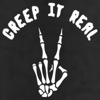 Creep It Real Skeleton Hand Funny Halloween  15oz Campfire Ceramic Mug