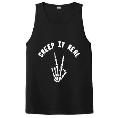 Creep It Real Skeleton Hand Funny Halloween  PosiCharge Competitor Tank