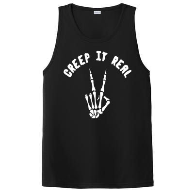 Creep It Real Skeleton Hand Funny Halloween  PosiCharge Competitor Tank