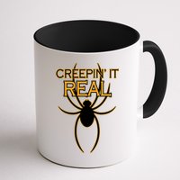 Creepin It Real Spider Mug