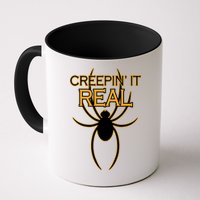 Creepin It Real Spider Mug