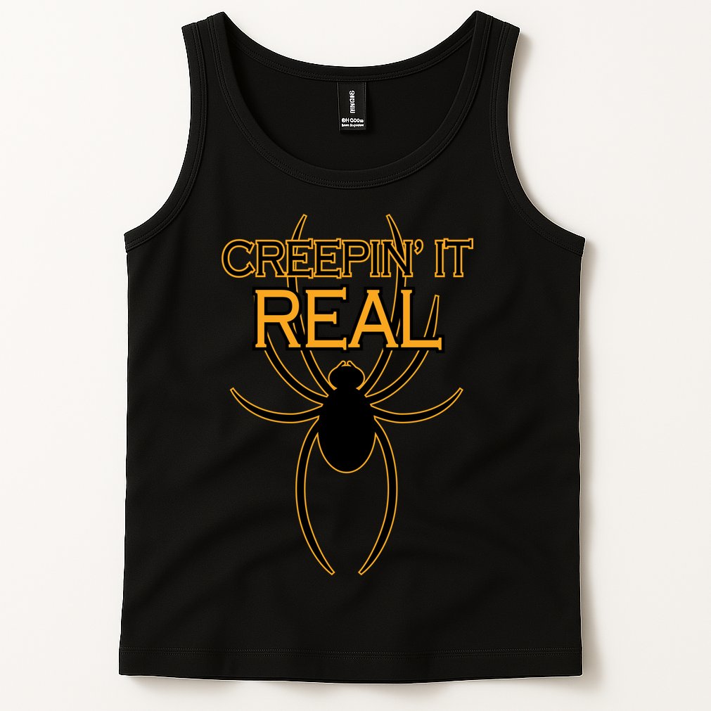 Creepin It Real Spider Tank Top
