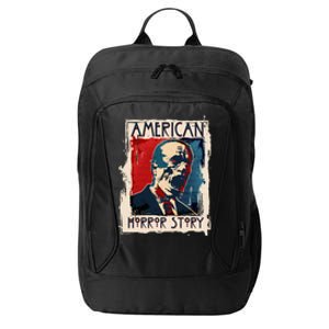 Creepy American Horror Story Zombie President Biden City Backpack