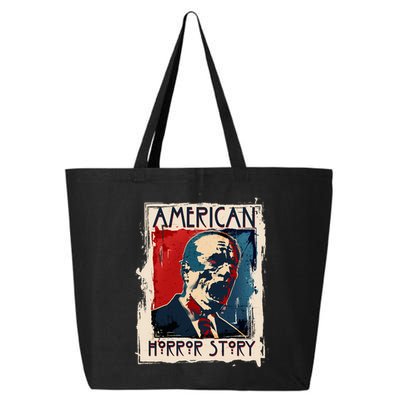 Creepy American Horror Story Zombie President Biden 25L Jumbo Tote