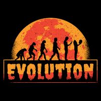 Creepy Evolution Halloween Cooling Performance Crew T-Shirt