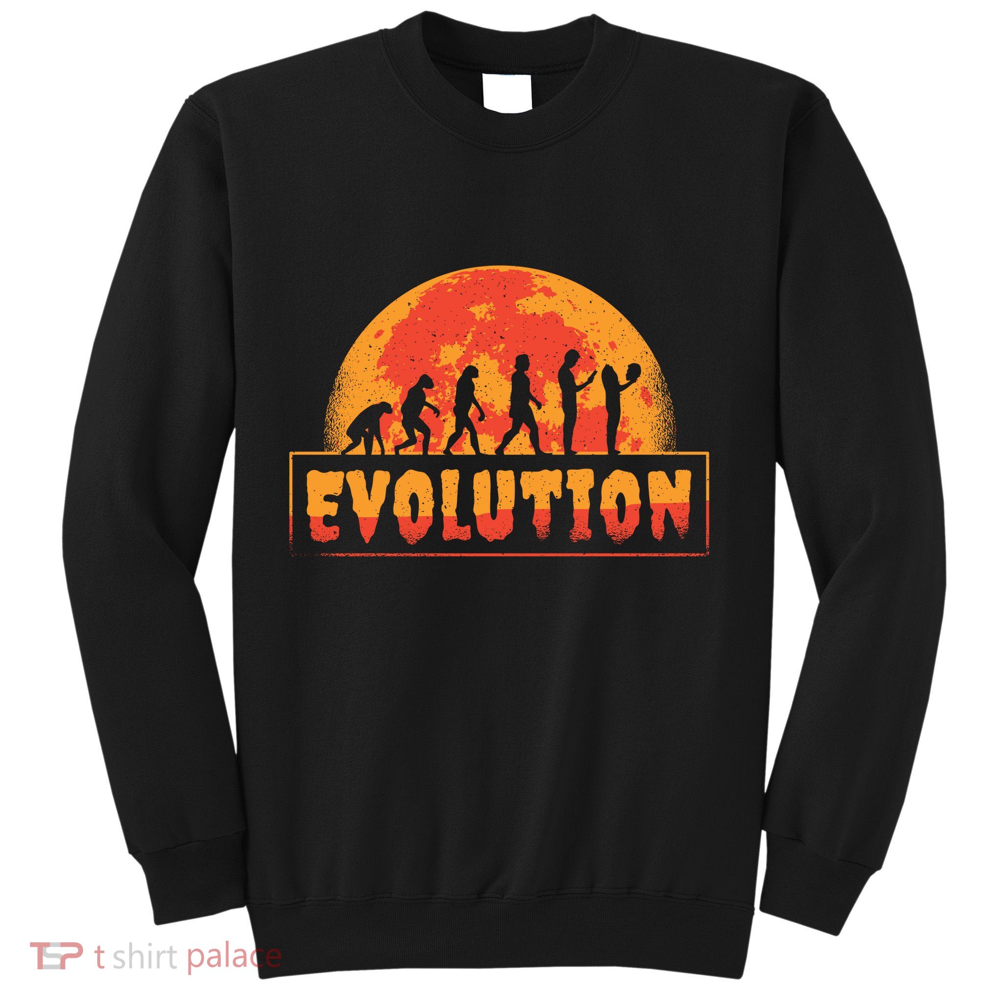Creepy Evolution Halloween Sweatshirt