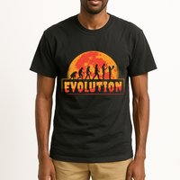 Creepy Evolution Halloween Tall T-Shirt