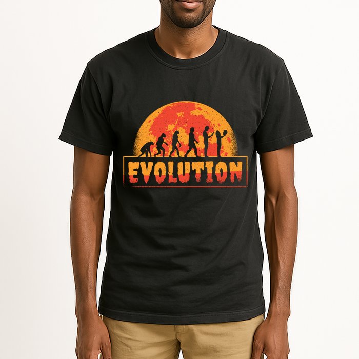 Creepy Evolution Halloween Tall T-Shirt