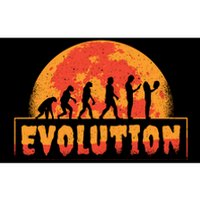 Creepy Evolution Halloween Bumper Sticker