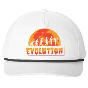 Creepy Evolution Halloween Snapback Five-Panel Rope Hat