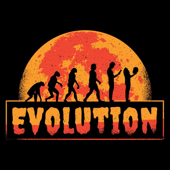 Creepy Evolution Halloween Mug