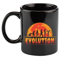 Creepy Evolution Halloween 11oz C Handle Ceramic Mug