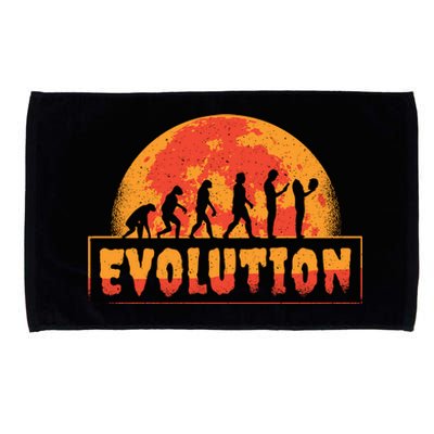 Creepy Evolution Halloween Microfiber Hand Towel