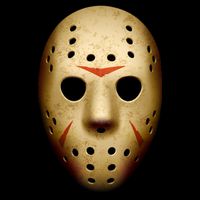 Creepy Goalie Hockey Halloween Mask Cooling Performance Crew T-Shirt