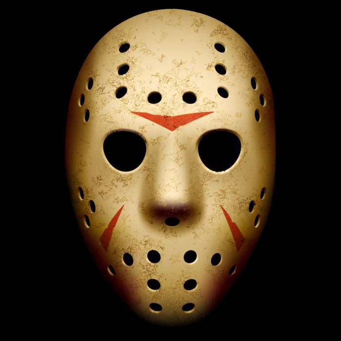Creepy Goalie Hockey Halloween Mask Cooling Performance Crew T-Shirt