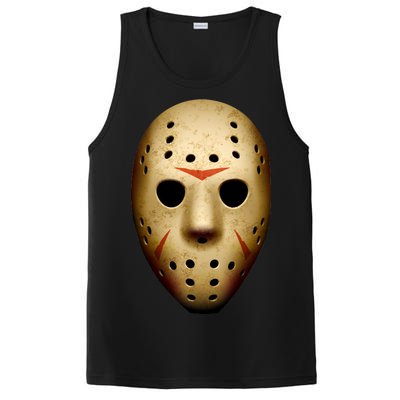 Creepy Goalie Hockey Halloween Mask PosiCharge Competitor Tank