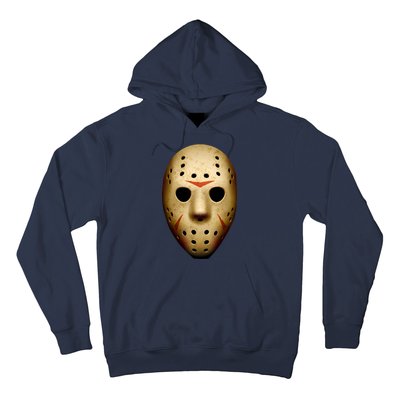 Creepy Goalie Hockey Halloween Mask Hoodie