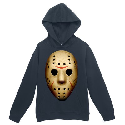 Creepy Goalie Hockey Halloween Mask Urban Pullover Hoodie