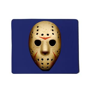 Creepy Goalie Hockey Halloween Mask Mousepad