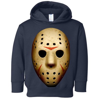 Creepy Goalie Hockey Halloween Mask Toddler Hoodie