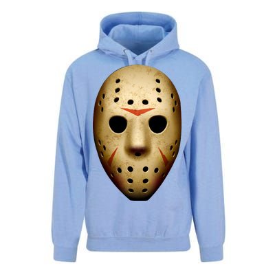 Creepy Goalie Hockey Halloween Mask Unisex Surf Hoodie