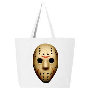 Creepy Goalie Hockey Halloween Mask 25L Jumbo Tote