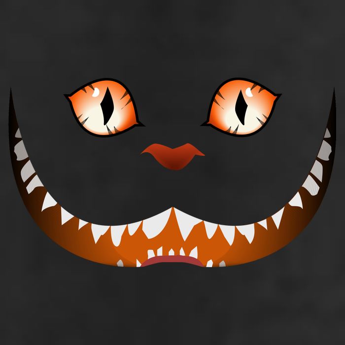 Creepy Halloween Cat Face Cool Comfort Performance Bucket Hat