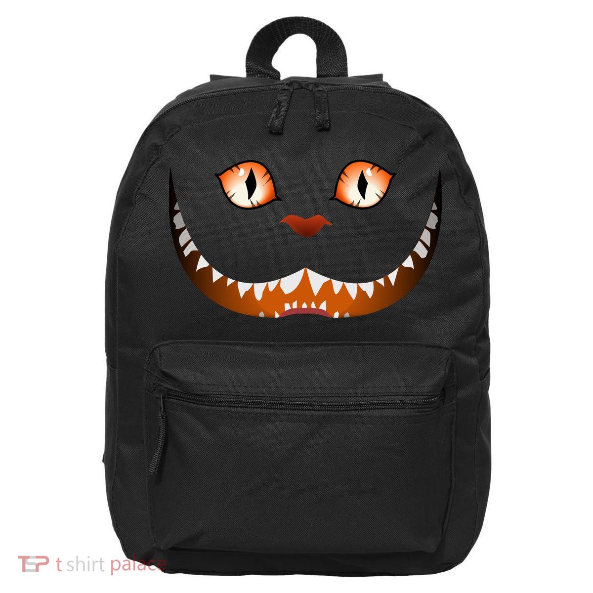 Creepy Halloween Cat Face 16 in Basic Backpack