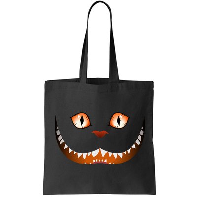 Creepy Halloween Cat Face Bag