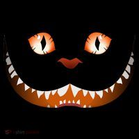 Creepy Halloween Cat Face Cooling Performance Long Sleeve Crew