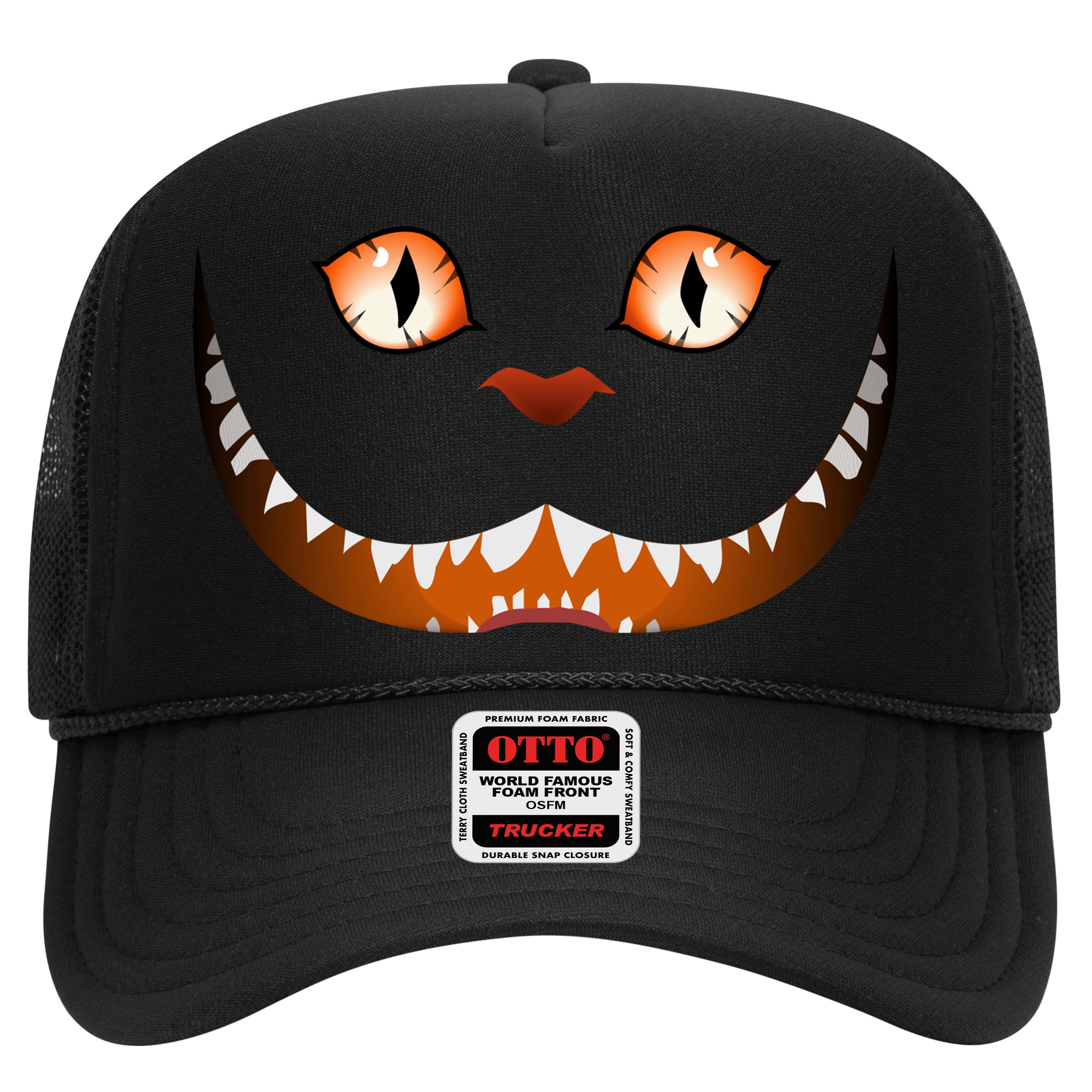 Creepy Halloween Cat Face Hat