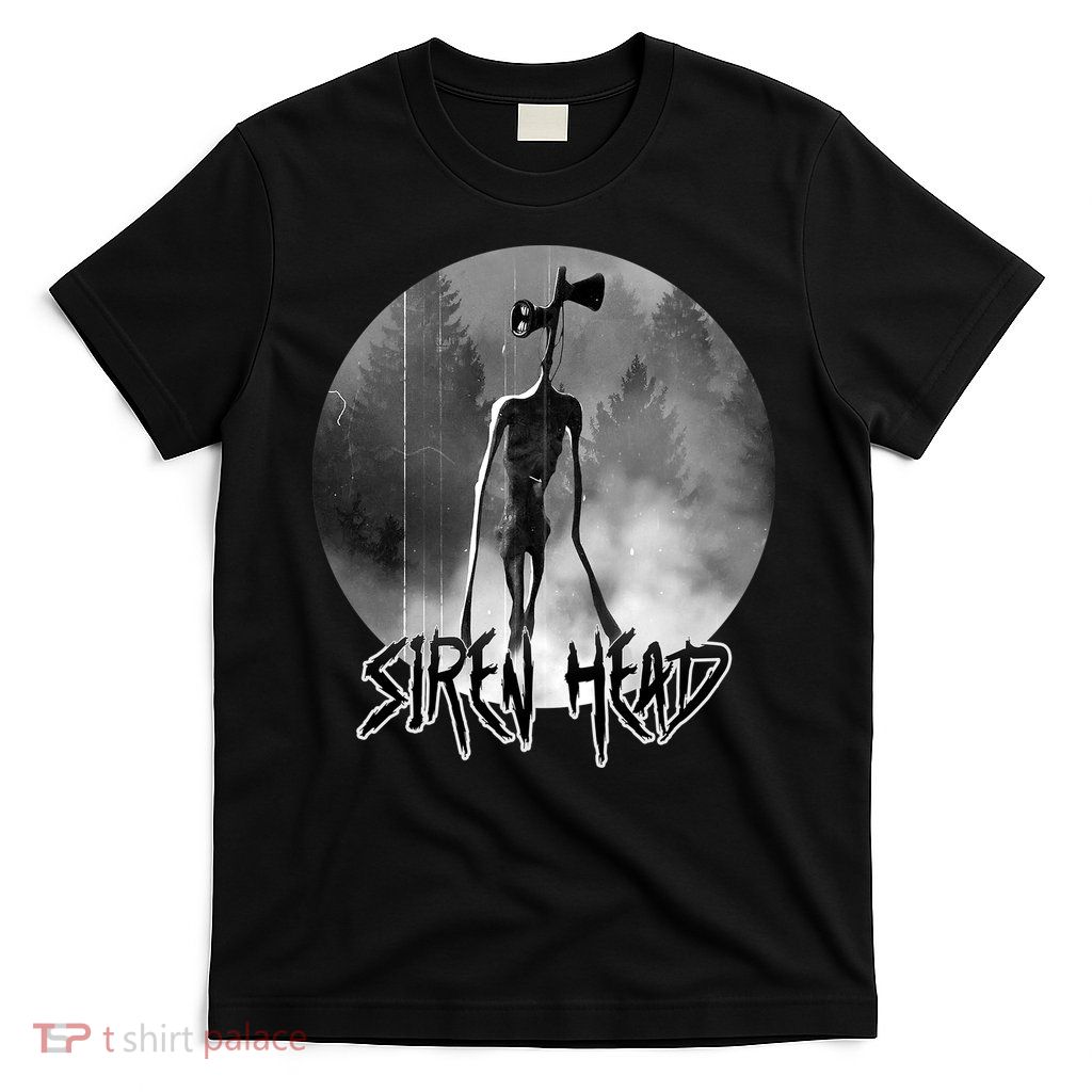 Creepy Siren Head Horror T-Shirt