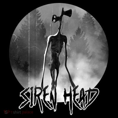Creepy Siren Head Horror T-Shirt