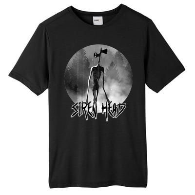 Creepy Siren Head Horror Tall Fusion ChromaSoft Performance T-Shirt