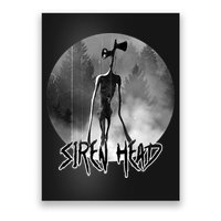 Creepy Siren Head Horror Poster