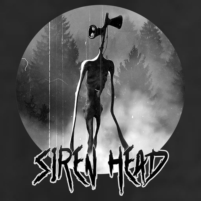 Creepy Siren Head Horror Trucker Hat