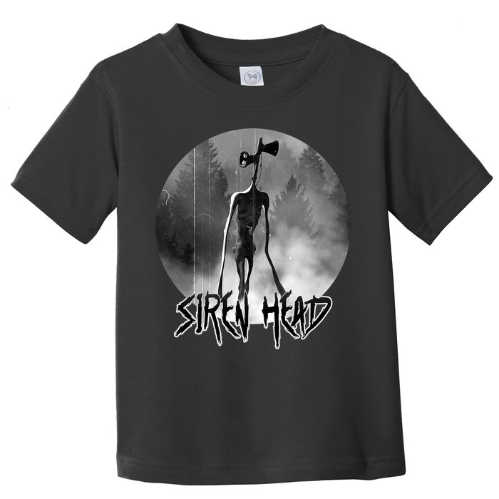 Creepy Siren Head Horror Toddler T-Shirt
