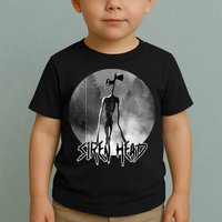 Creepy Siren Head Horror Toddler T-Shirt