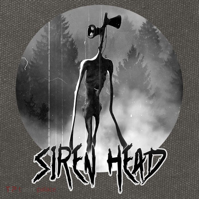 Creepy Siren Head Horror Cotton Canvas Backpack