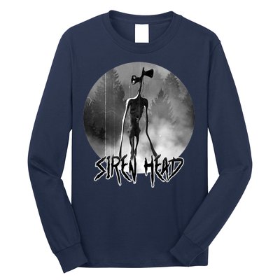 Creepy Siren Head Horror Long Sleeve Shirt