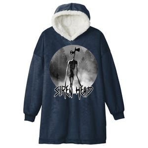 Creepy Siren Head Horror Hooded Wearable Blanket