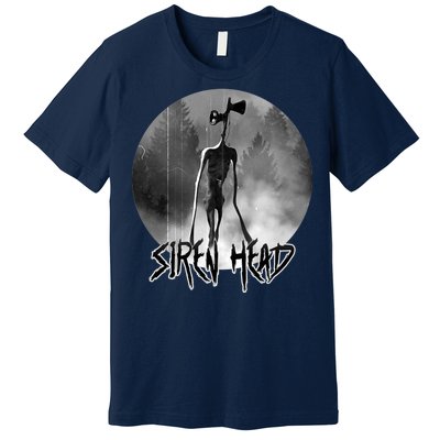 Creepy Siren Head Horror Premium T-Shirt