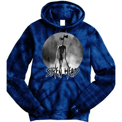 Creepy Siren Head Horror Tie Dye Hoodie