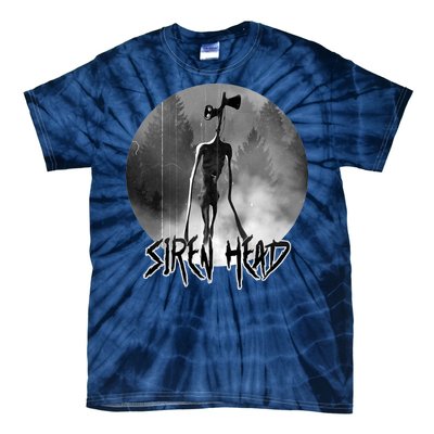 Creepy Siren Head Horror Tie-Dye T-Shirt