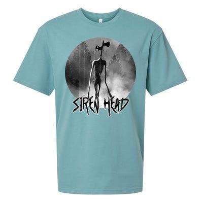 Creepy Siren Head Horror Sueded Cloud Jersey T-Shirt