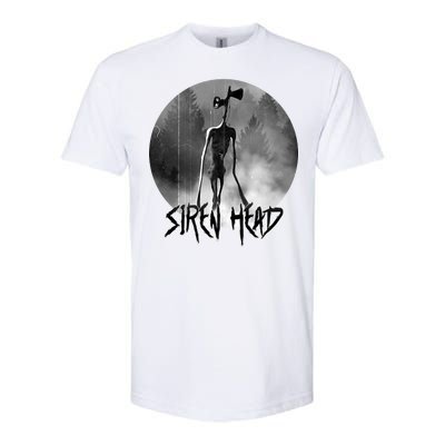 Creepy Siren Head Horror Softstyle® CVC T-Shirt